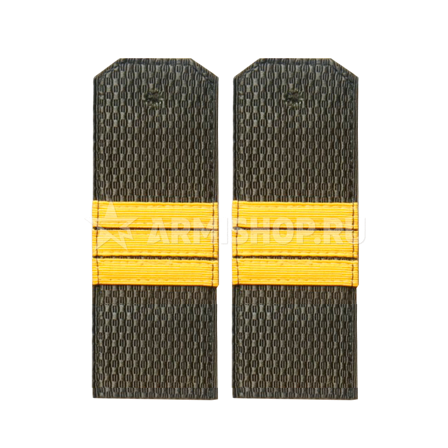 Погоны МО Оливковые Сержант галун (Пластик)