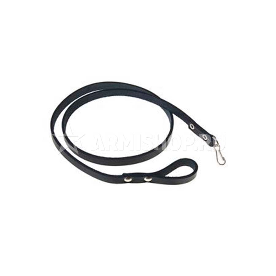 Страховочный ремень для пистолета (Кожа). Черный