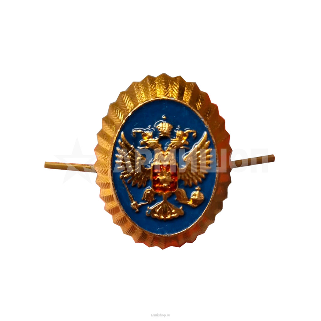 Кокарда (Овал) Таможни (Герб на синем фоне)