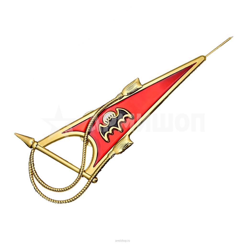 Уголок на берет Спецназ. Красный