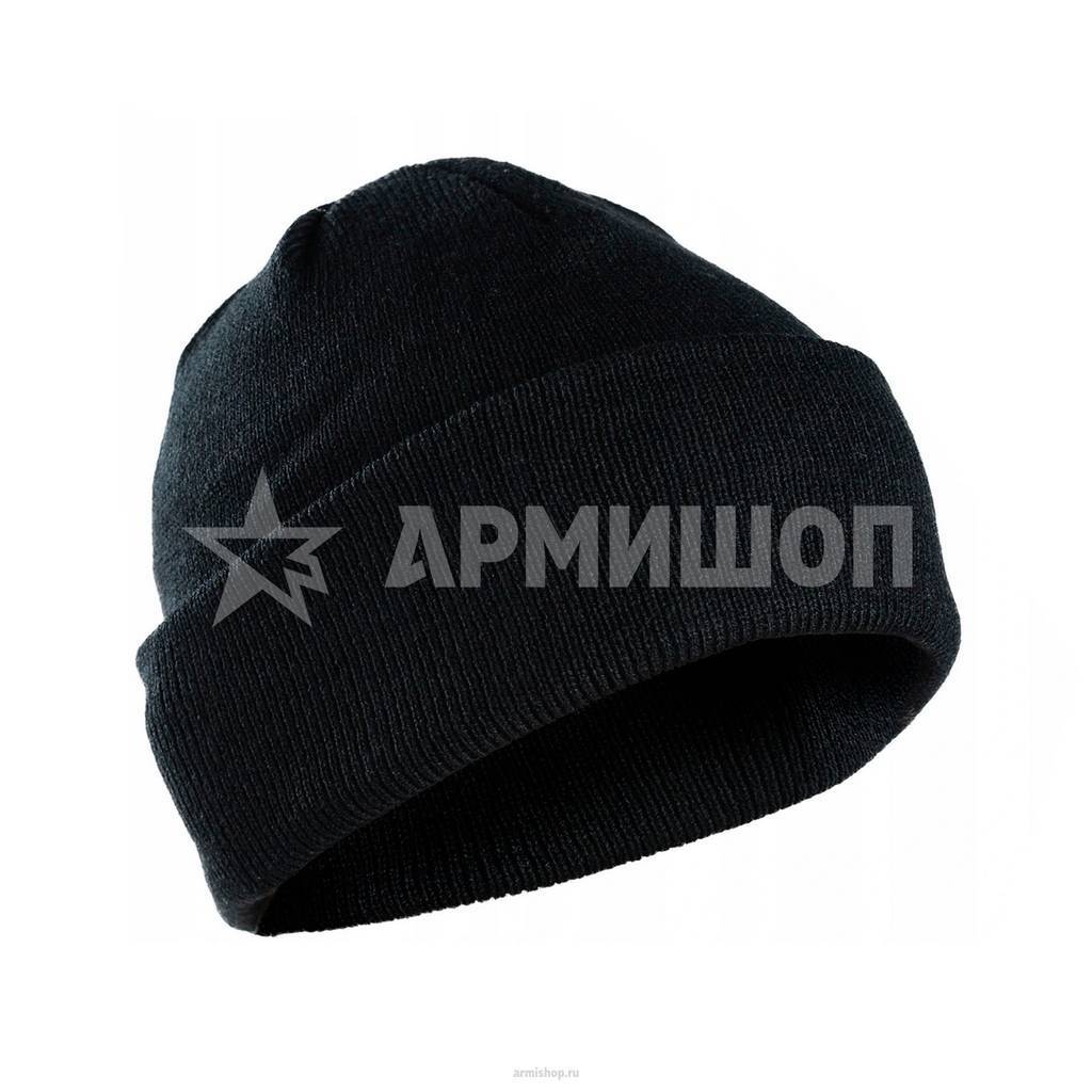 Шапка Армейская Спортивная. Черная
