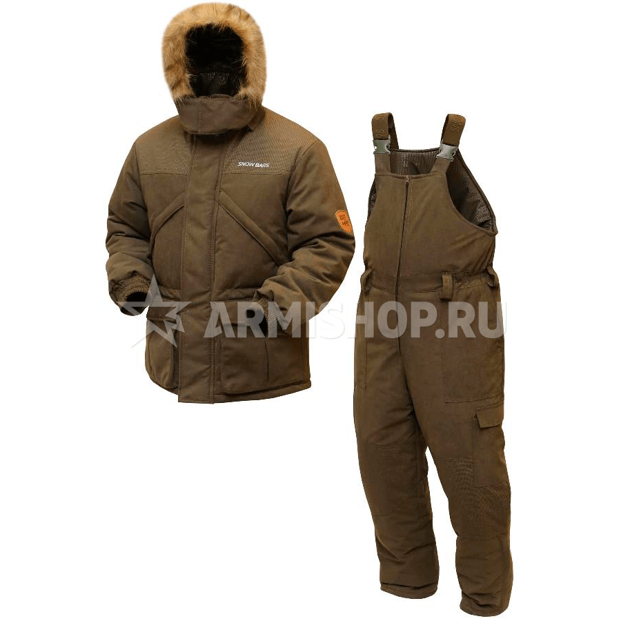 Костюм Зимний Snow Bars Hunter Premium. Хаки Темный