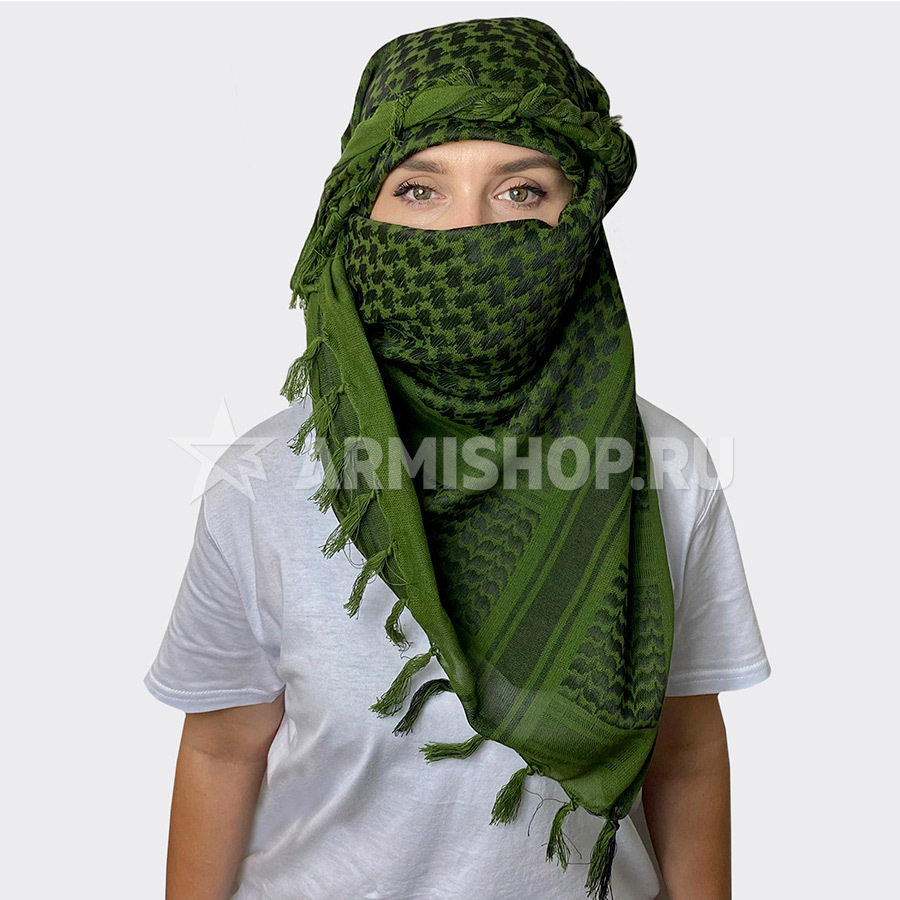 Арафатка 110х110 Олива