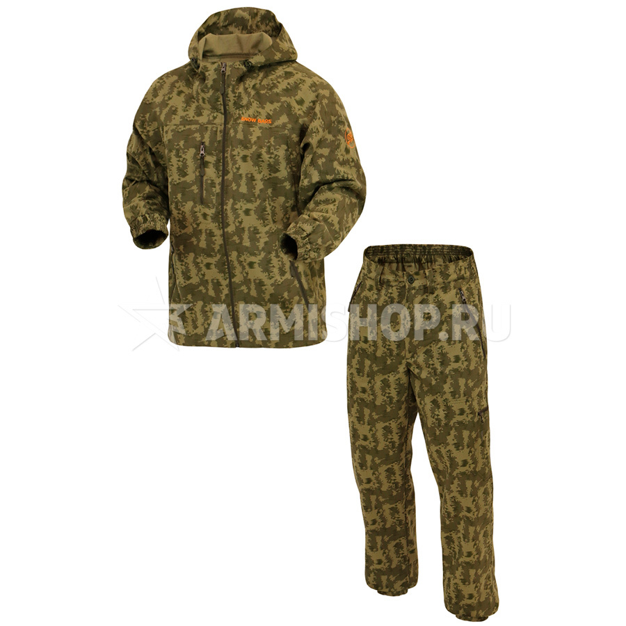 Костюм Snow Bars "Start" Зеленый смог