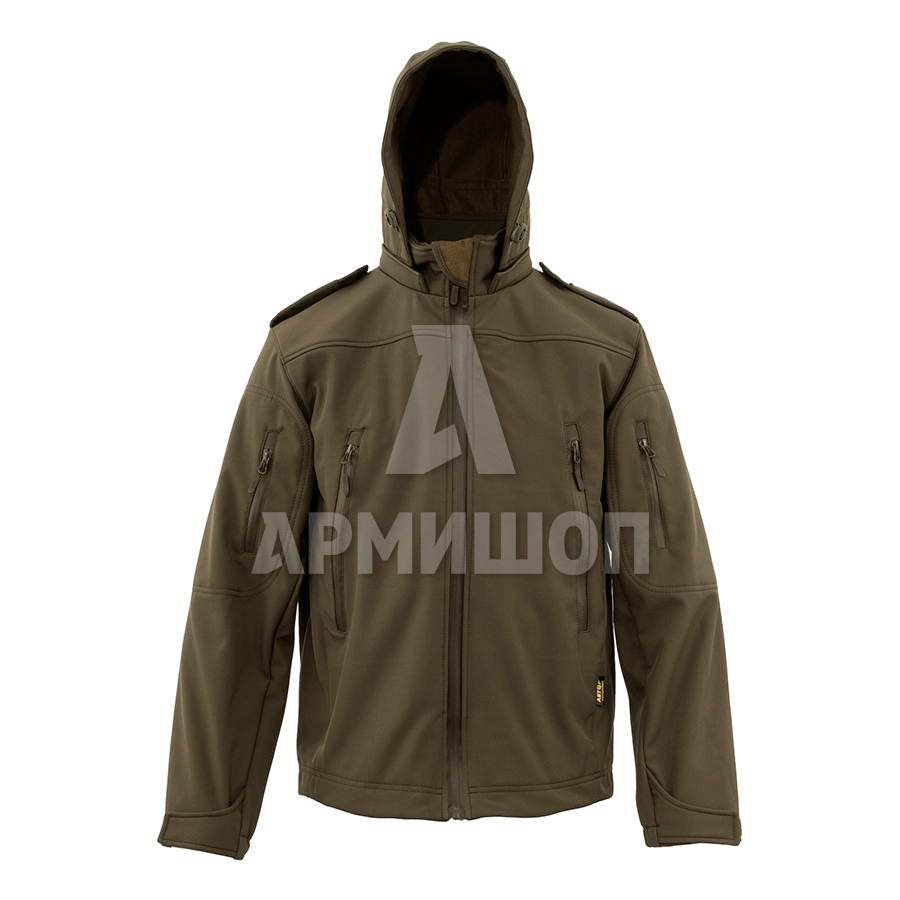 Куртка Softshell с ф/п Олива
