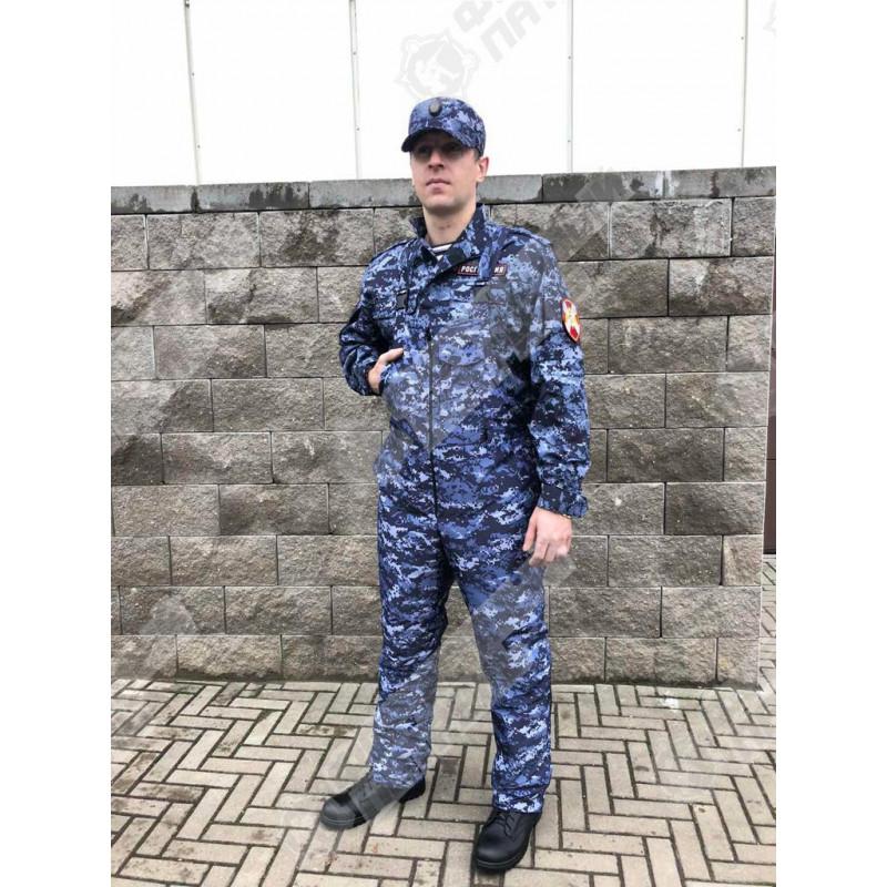 Полукомбинезон РОСГВАРДИЯ синяя точка (рип стоп - мембрана /холофайбер)