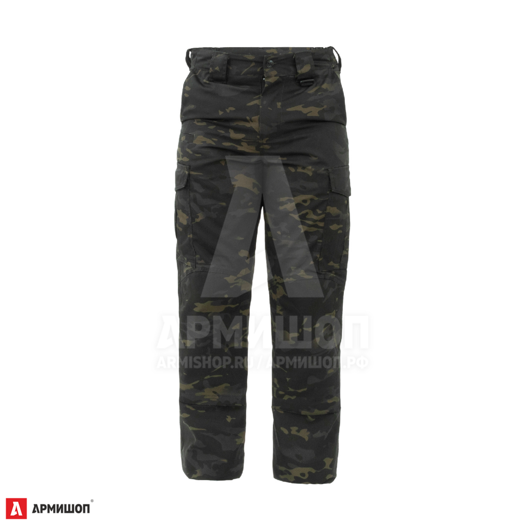 Брюки Кобальт Рипстоп. Черный Мультикам