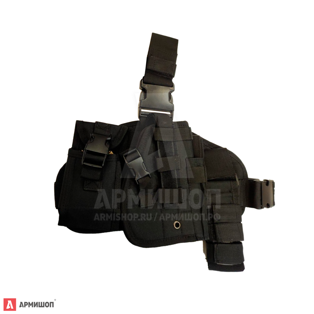 Кобура набедренная Черная