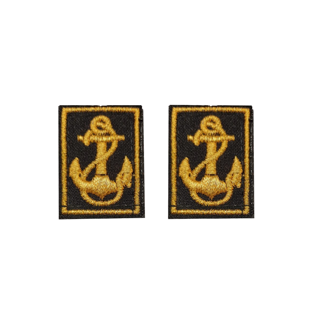 Эмблема петличная с липучкой ВМФ нового образца