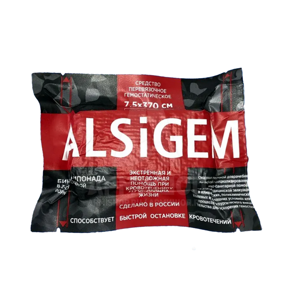 Гемостатик Alsigem Тампонада Z 7.5x370