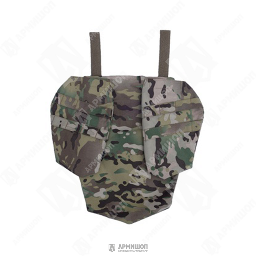 Напашник Клевер СЩ Мультикм с баллистическим пакетом СВМПЭ БР-1