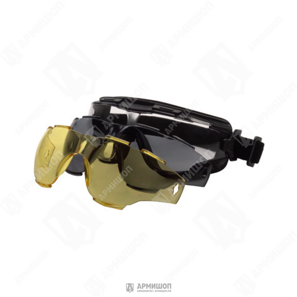 Очки-маска тактические PMX Recrution G-7800 KIT ANTI-FOG со сменными линзами