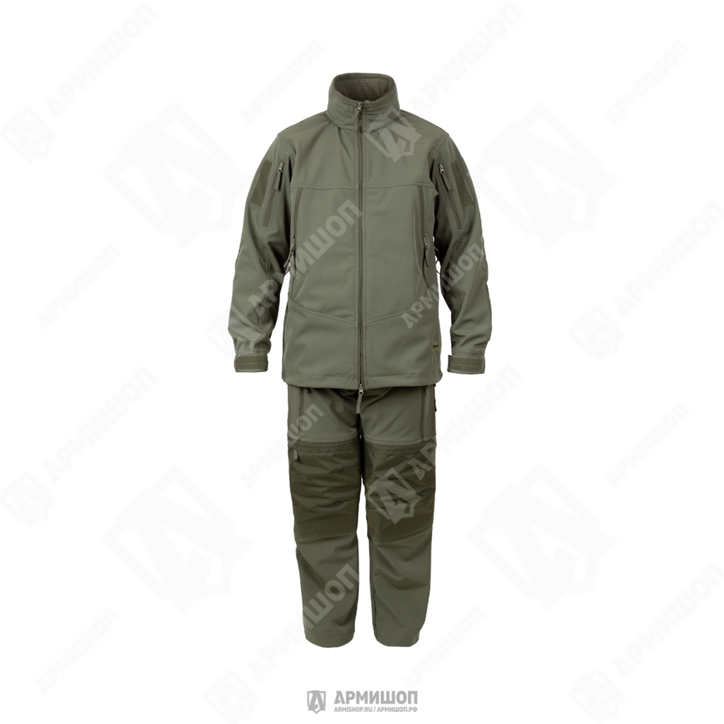 Костюм тактический 5 слой Сухопут. Softshell Мембрана. Олива