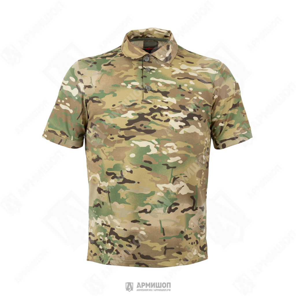 Поло Патриот короткий рукав. Мультикам