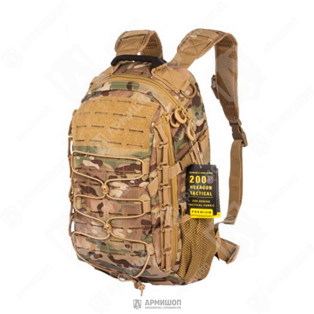 Рюкзак Тактический GONGTEX GHOST II HEXAGON BACKPACK 0423 (22 л) Мультикам