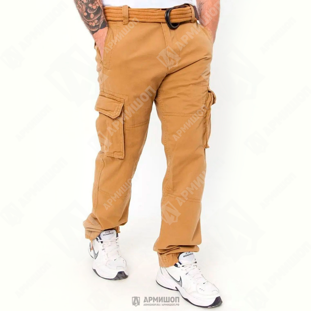 Брюки Abercrombie & Fitch Песок