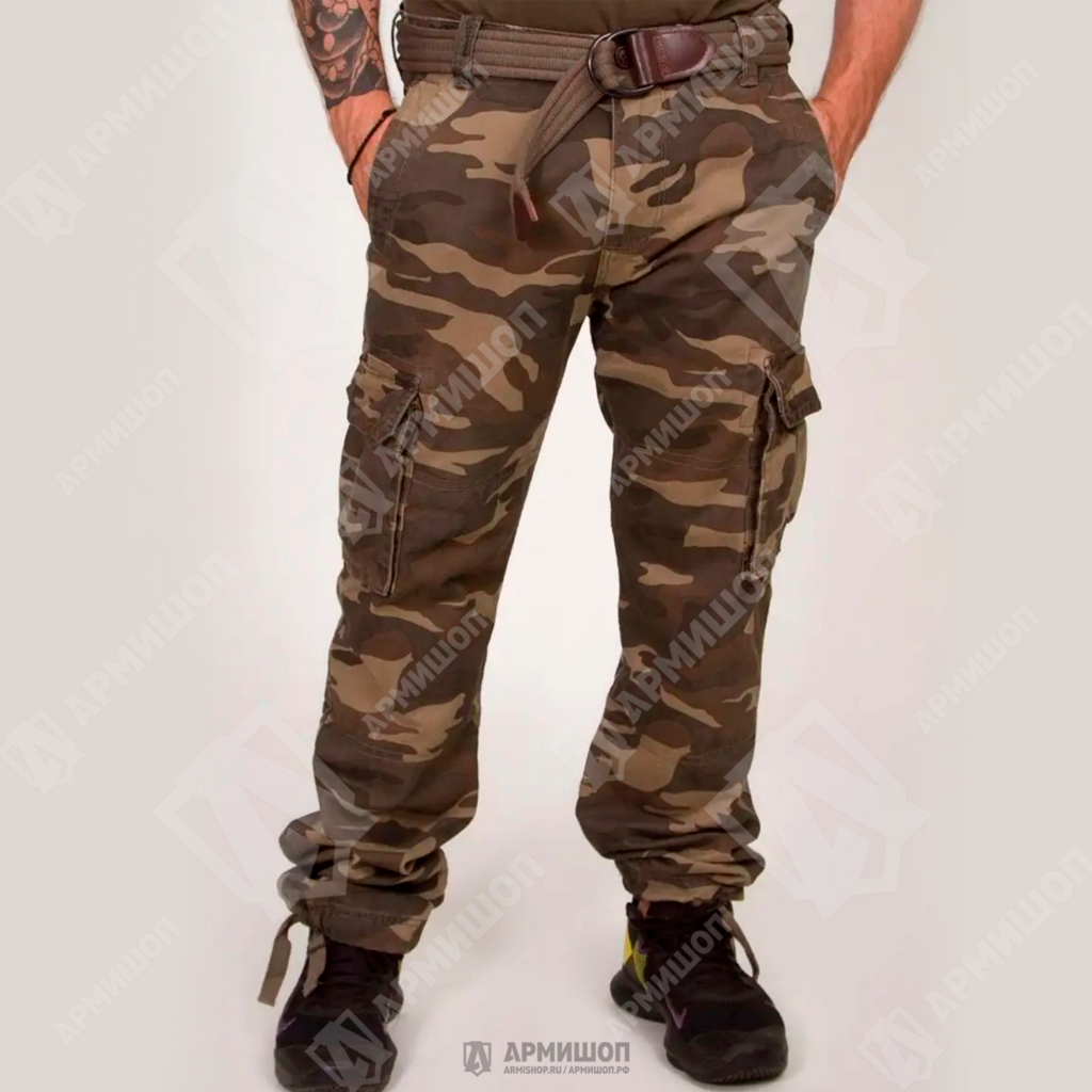 Брюки Abercrombie & Fitch Камо