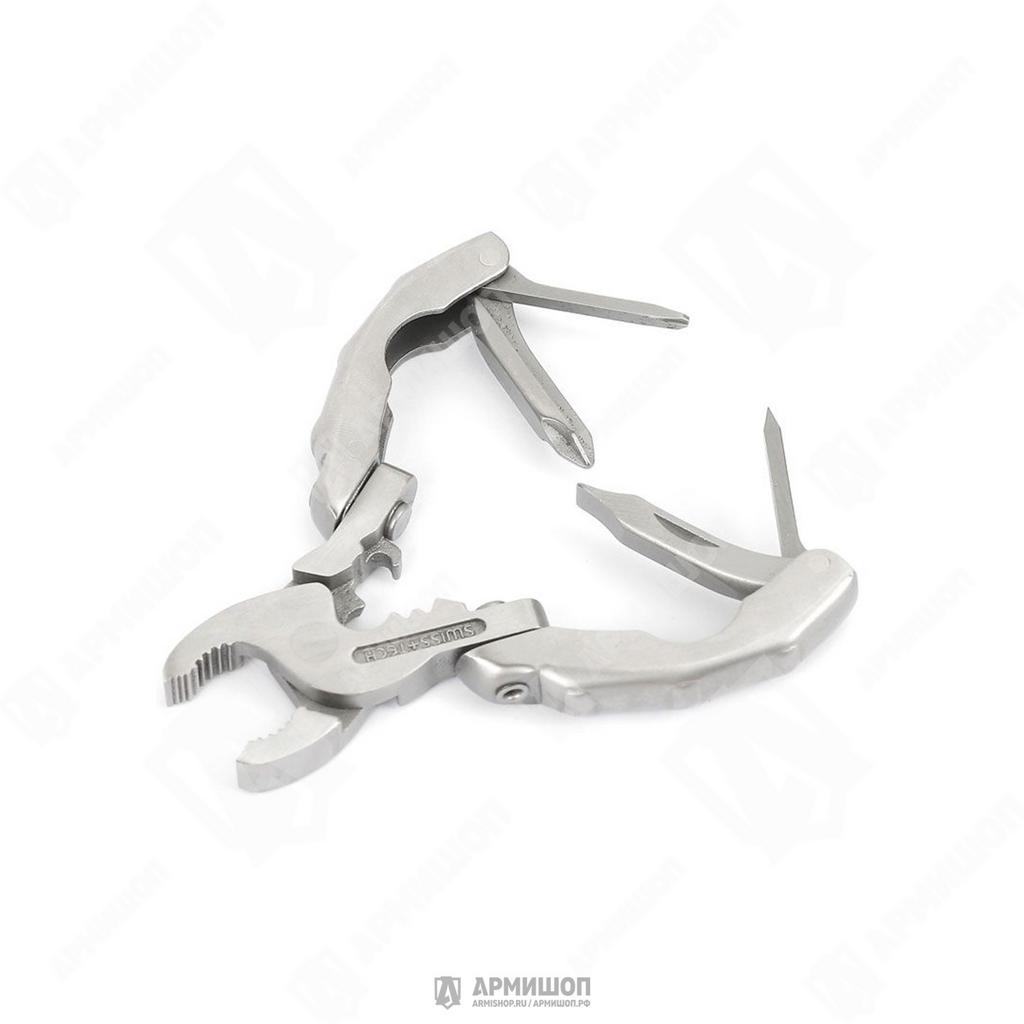 Мультитул Swiss+Tech 9 в 1 плоскогубцы, отвертка ST50016