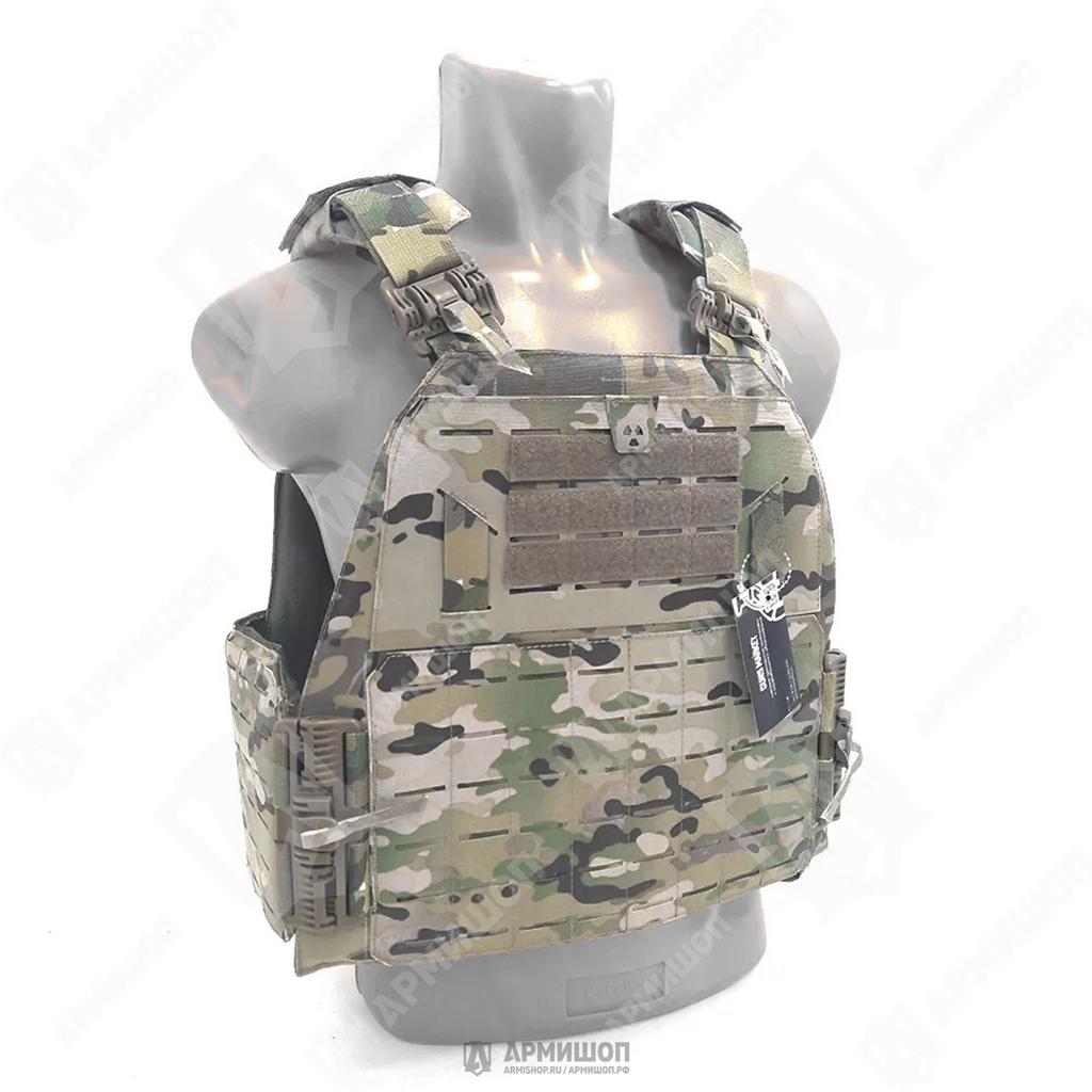 Бронежилет ODIN-N Волк+ (Быстросброс, MM, СВМПЭ, Класс С2, V50% - 550 м/с) Мультикам