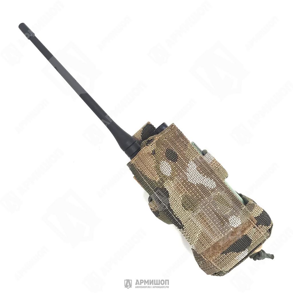 Подсумок ODIN-N Скелет под рацию Открытый Molle Мультикам