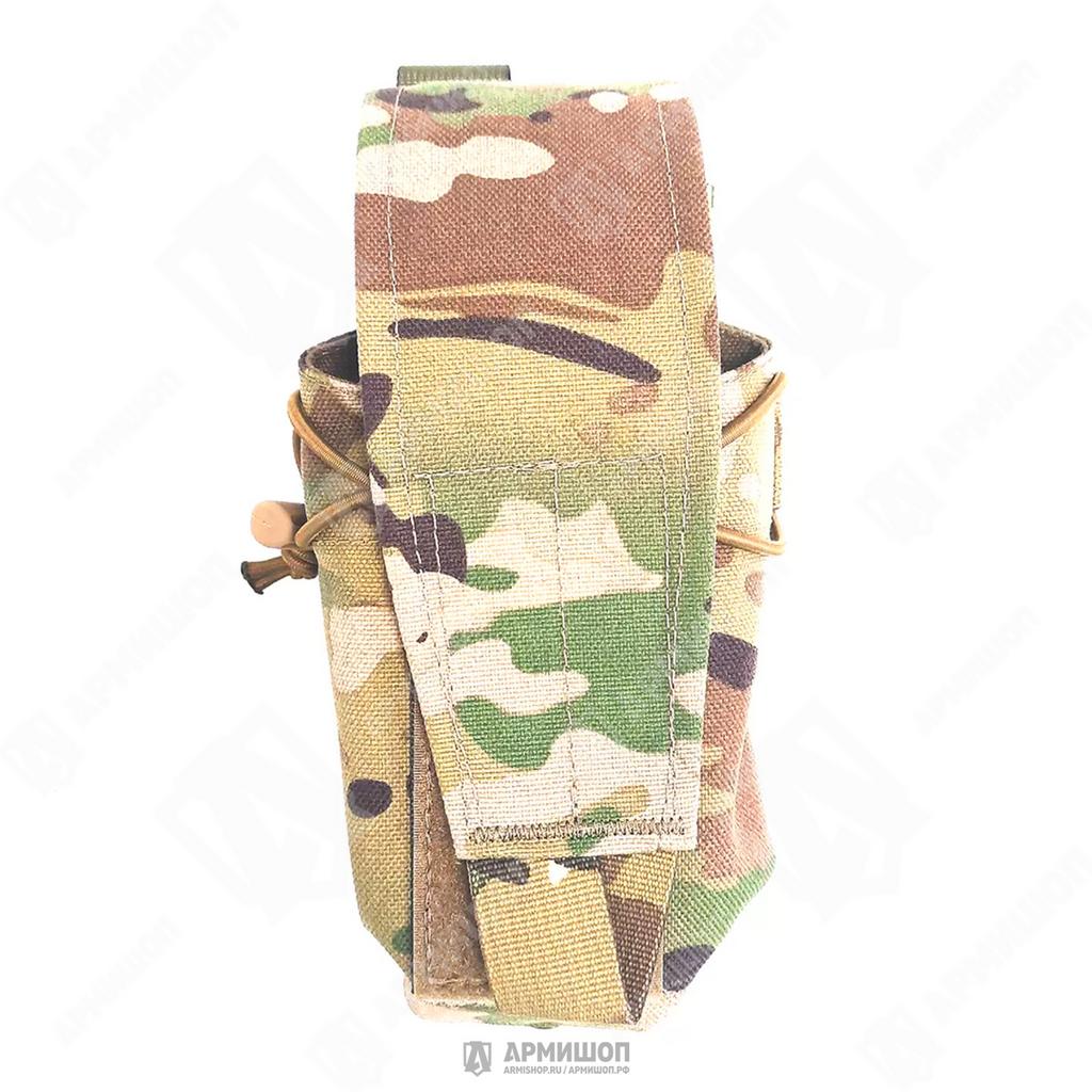 Подсумок ODIN-N АК на 1-2 магазина со съемным клапаном, закрытый Мультикам