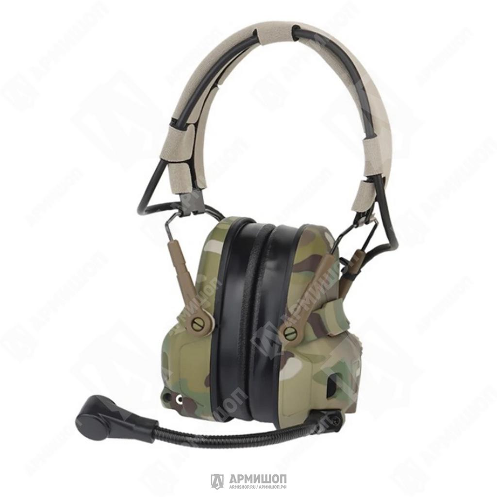 Наушники активные GEN 6 tactical headset HD-17 Мультикам