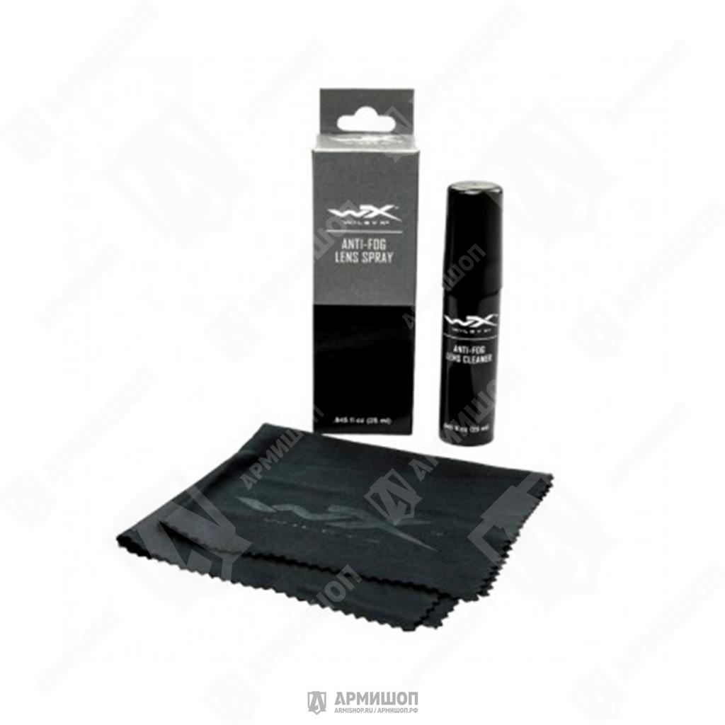 Спрей от запотевания Wiley X Anti-Fog Lens Cleaner 25мл. (салфетка)