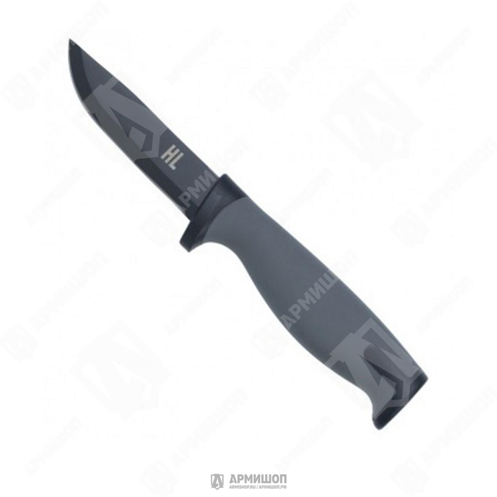 Нож HL Tactical Gray, клинок черный 9см