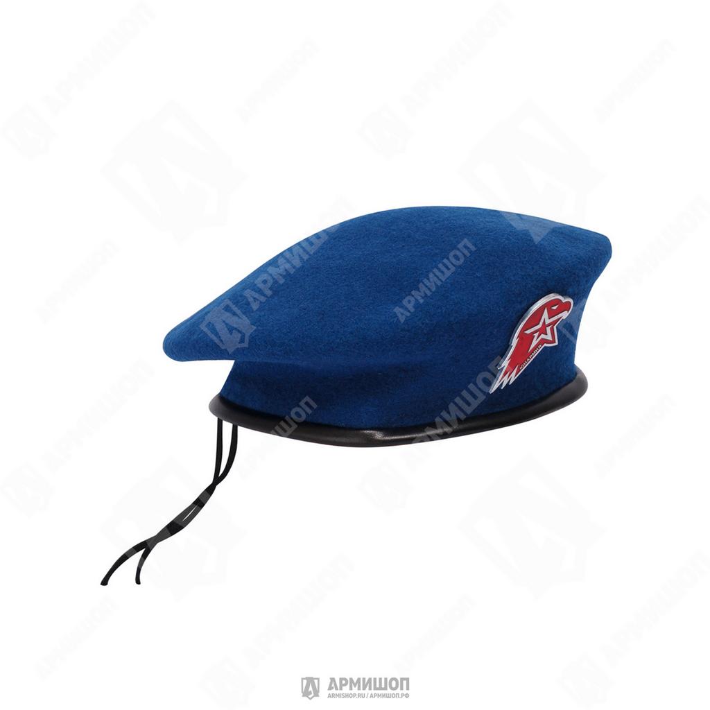 Берет ЮНАРМИЯ со значком, синий