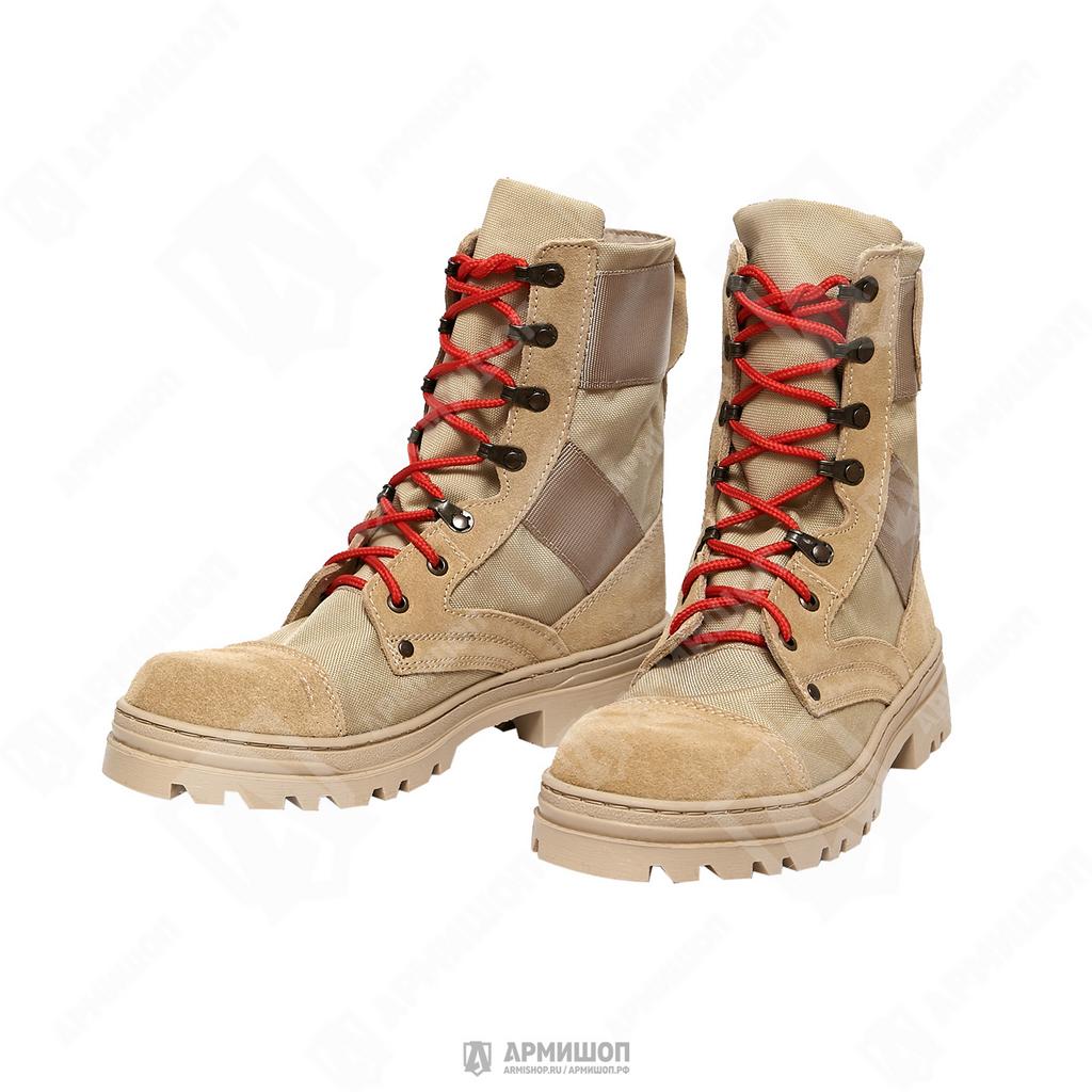 Берцы ЮНАРМИЯ с утеплителем, бежевые