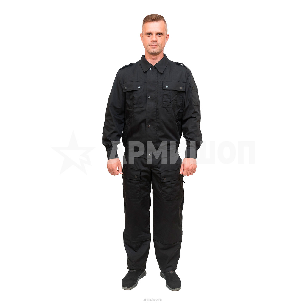 Костюм Охраны "Спецназ". Черный