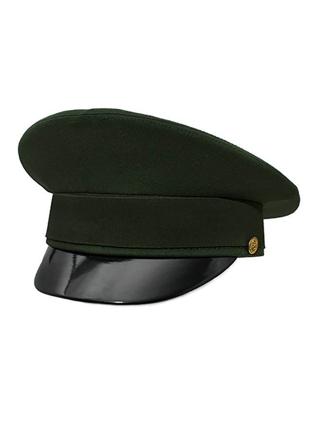 Фуражка МО офисная габардин. Зеленая