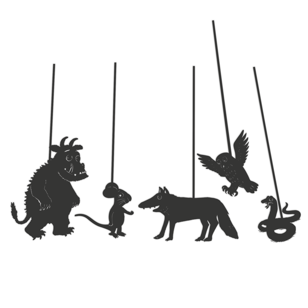 фигурки героев сказки груффало