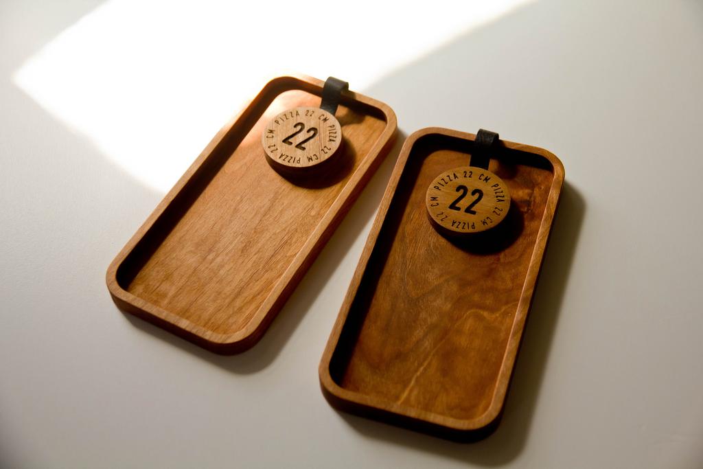 счетница из дерева для ресторана, кафе, пиццерии