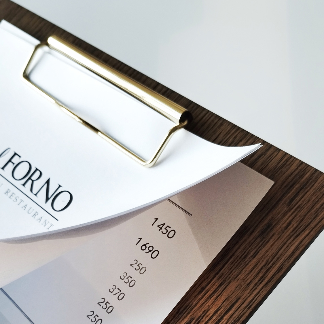 Планшет меню