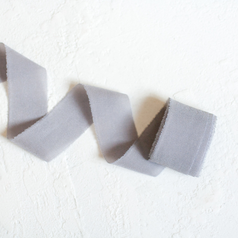 Лента из крепдешина "пурпурная дымка"