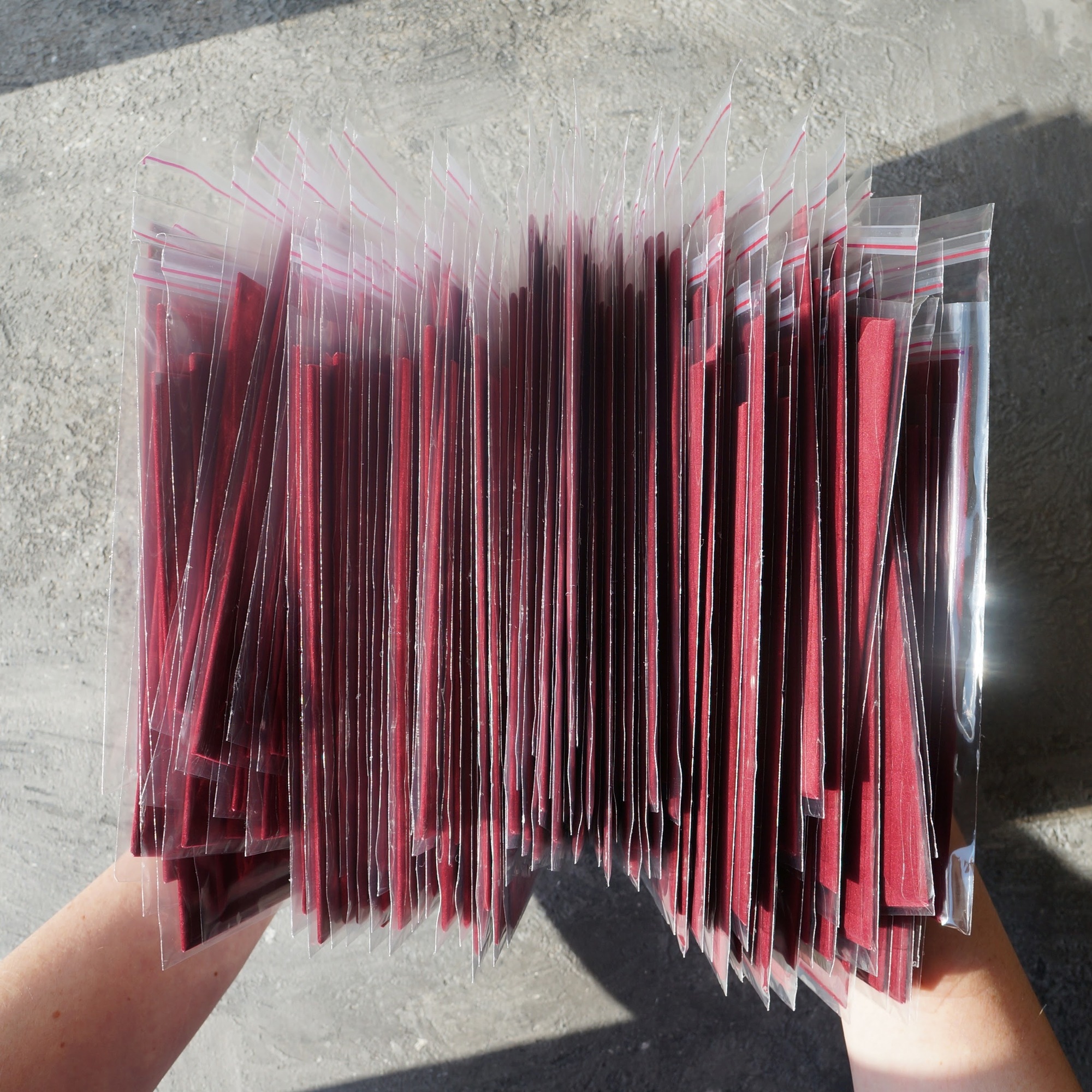 Бархатные конверты  "зеленый" и "бордовый"