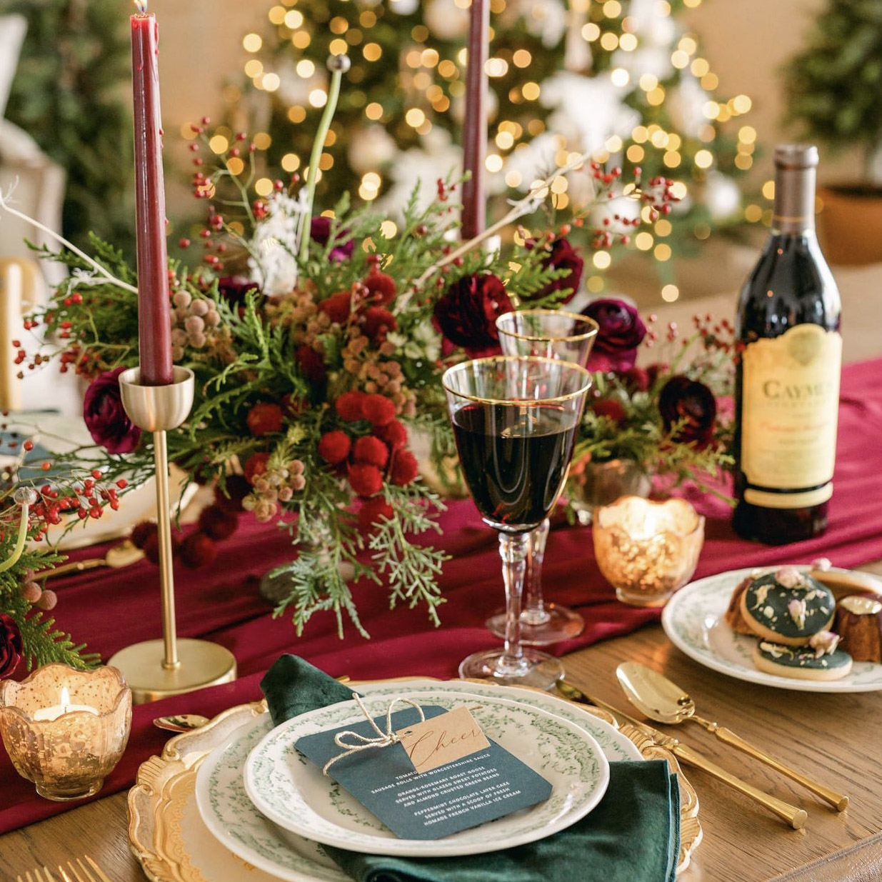 Свадебное меню  в стиле рустик