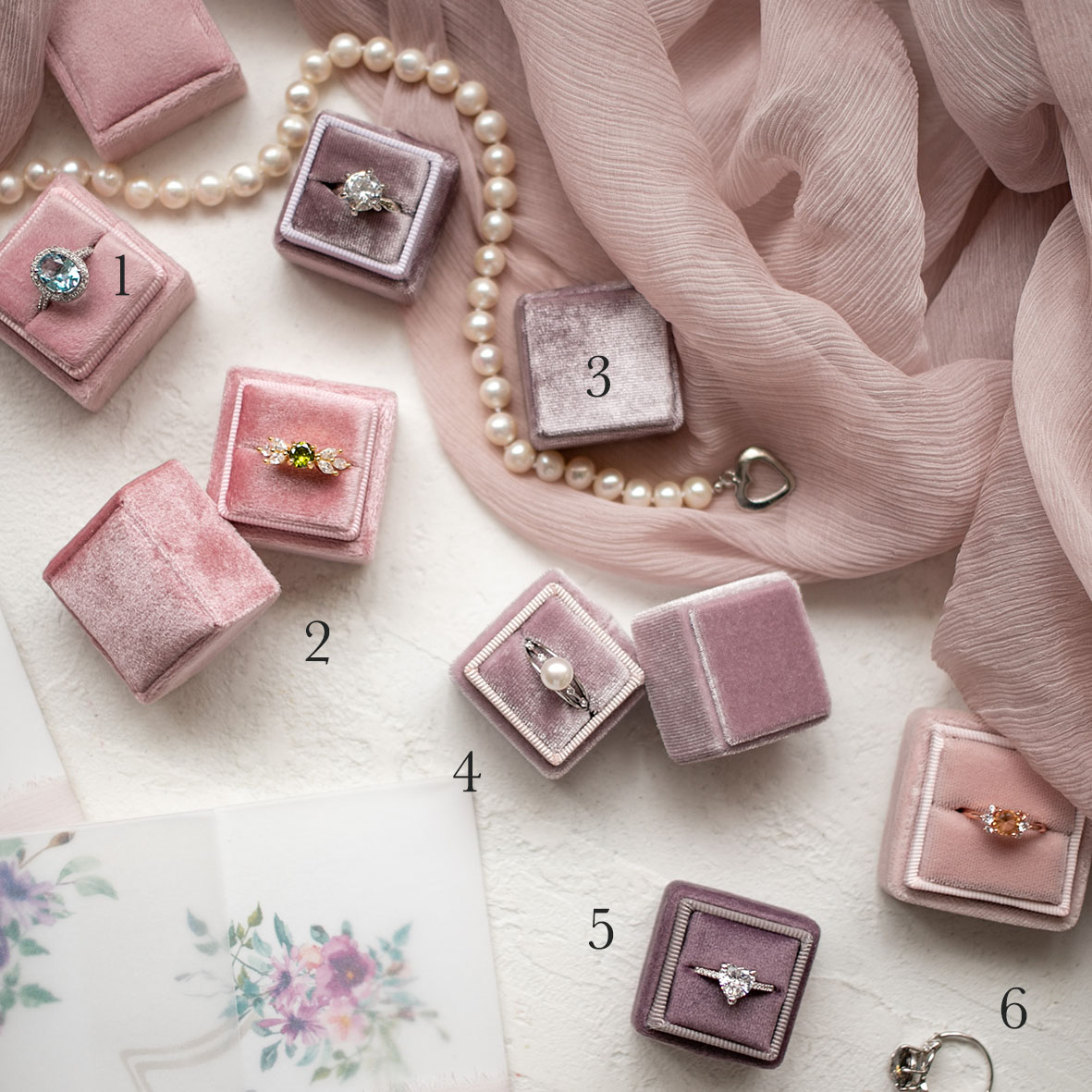 Бархатные коробочки для колец цены купить в интернет магазине