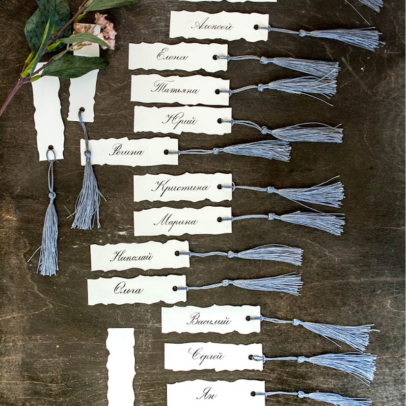 Карточки рассадки для гостей на свадьбу заказать