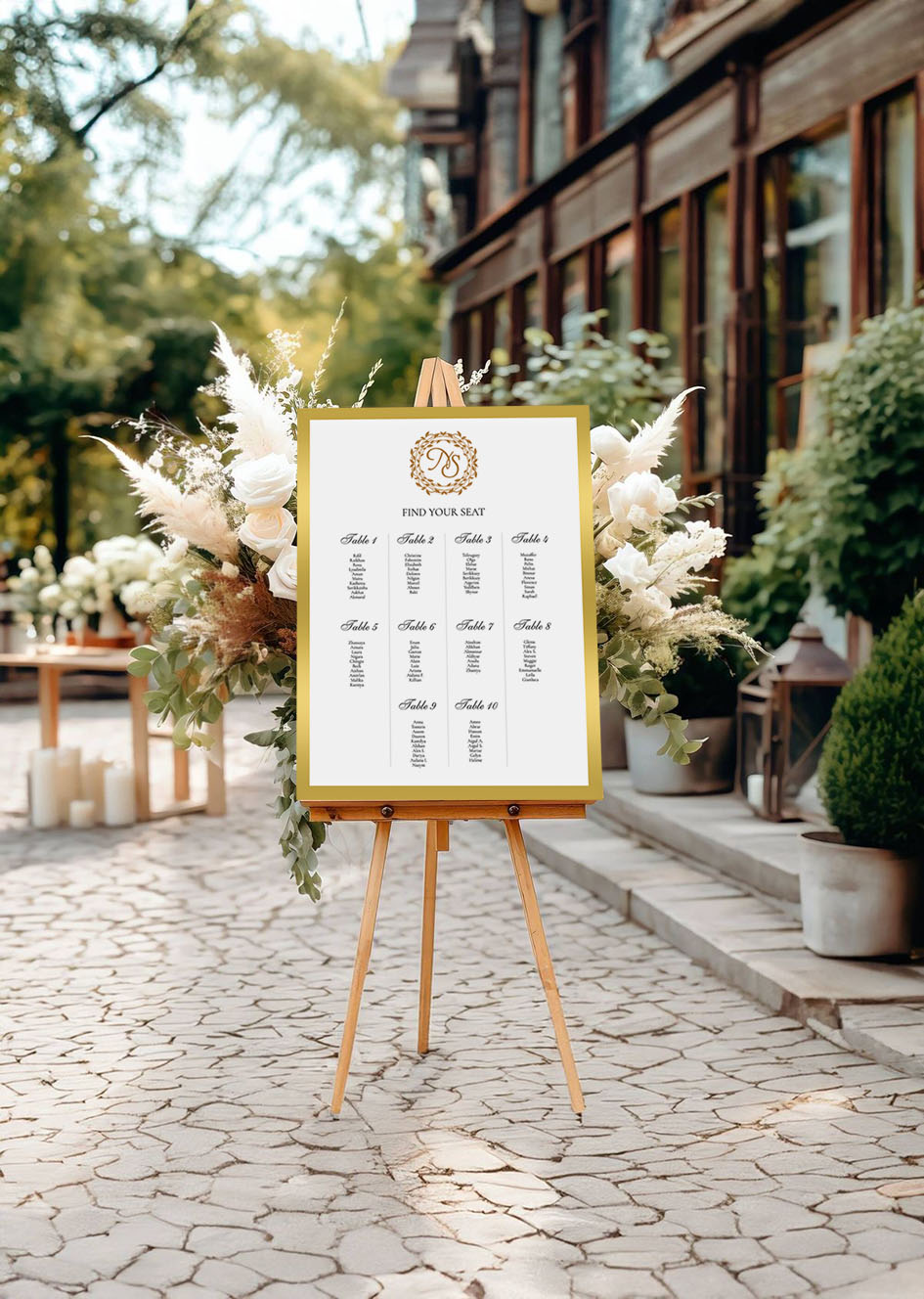 План рассадки гостей на Свадьбу