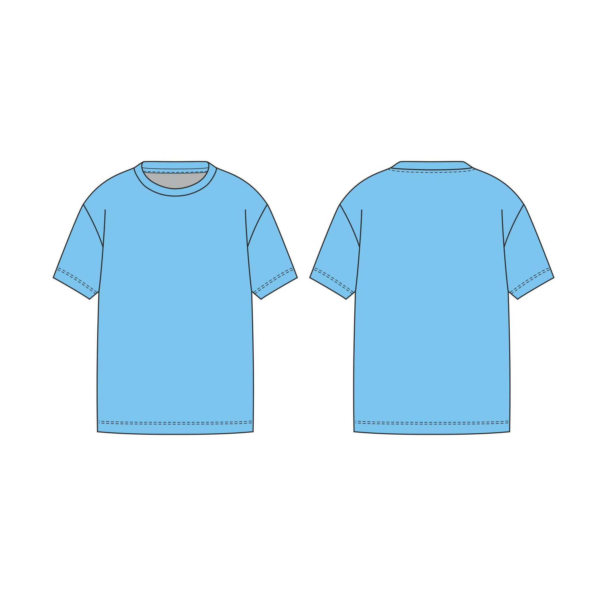 Футболка детская ОВЕРСАЙЗ - выкройка 8001