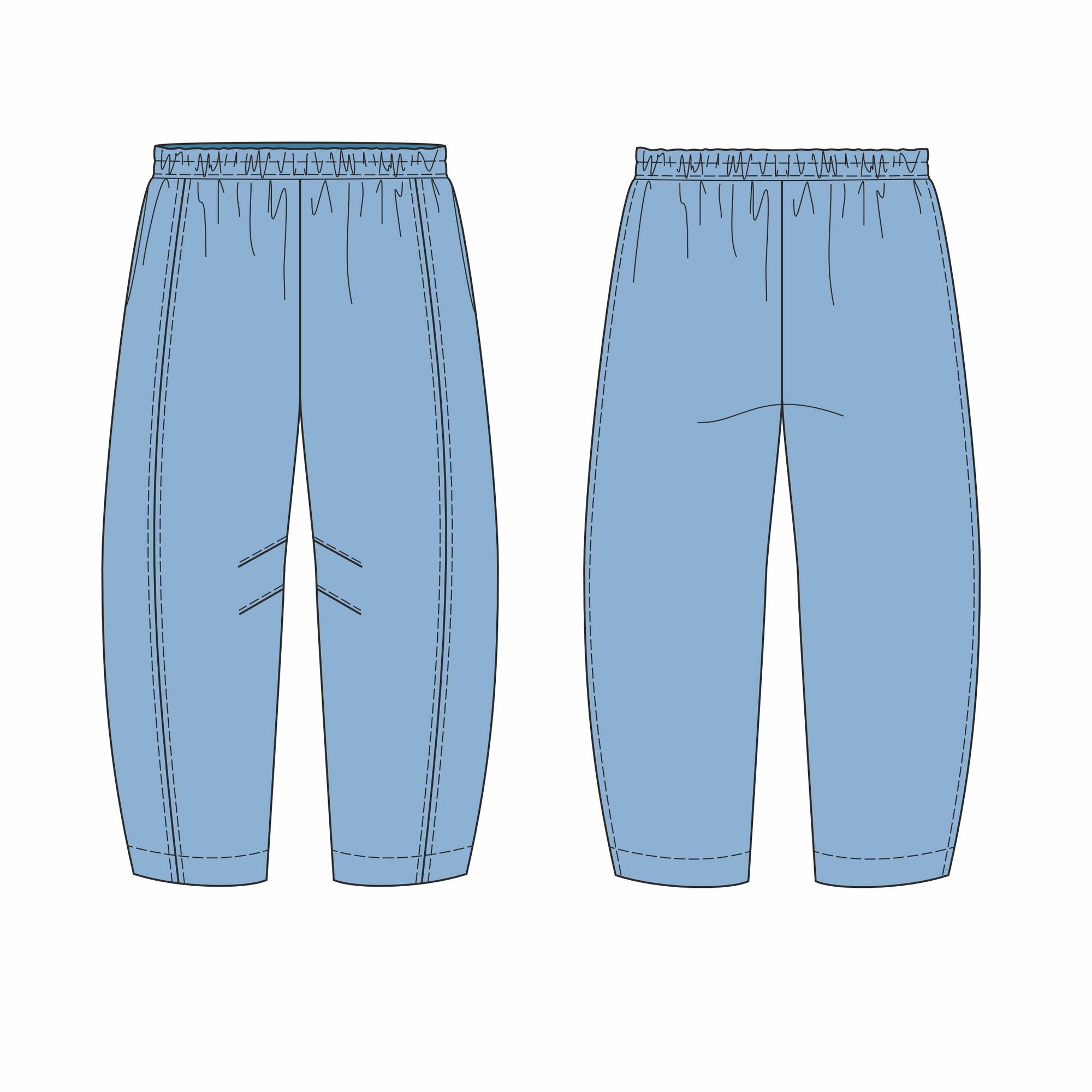 БРЮКИ  Мэй- выкройка 3102