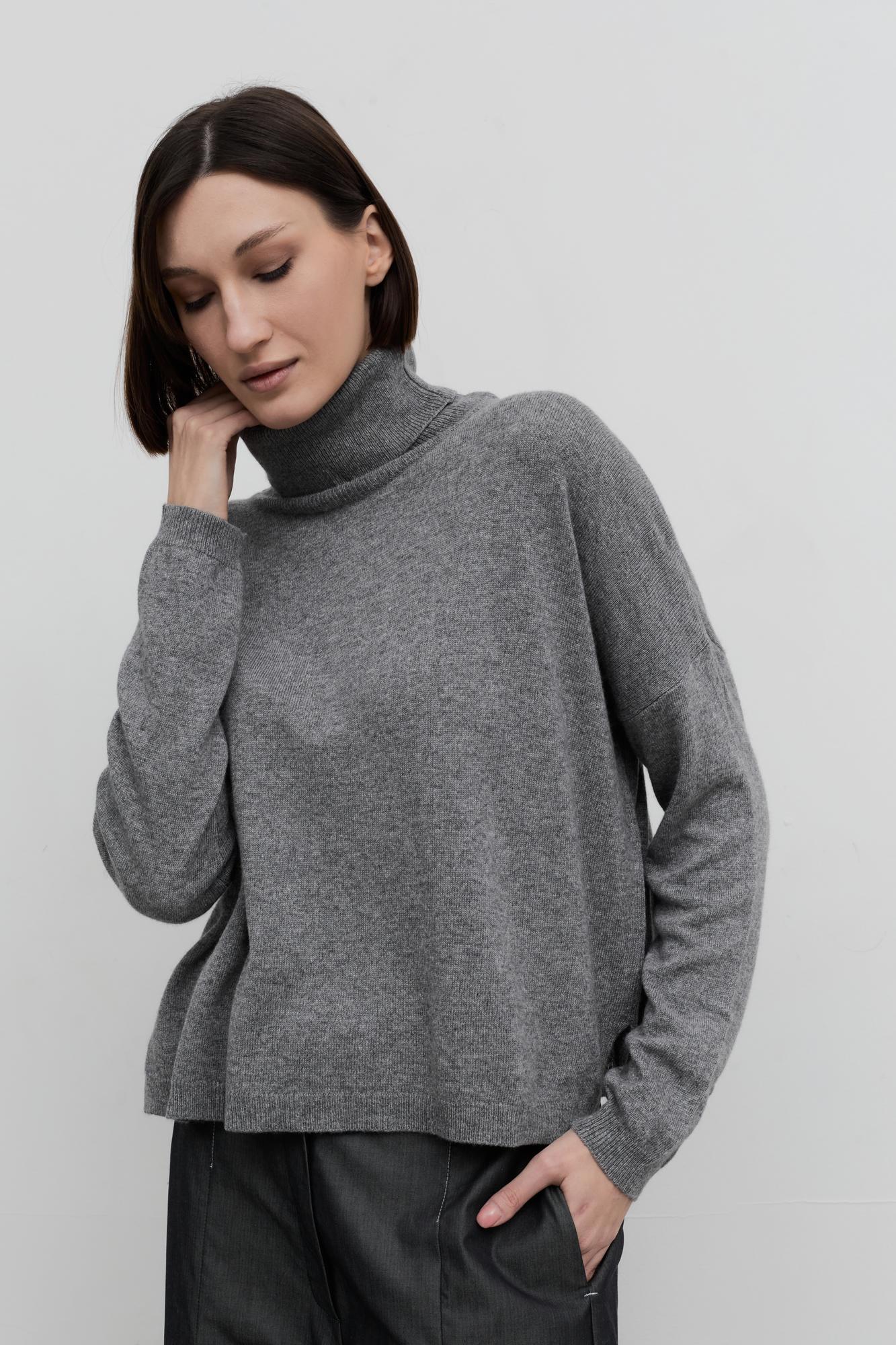 CASHMERE AND WOOL SWEATER