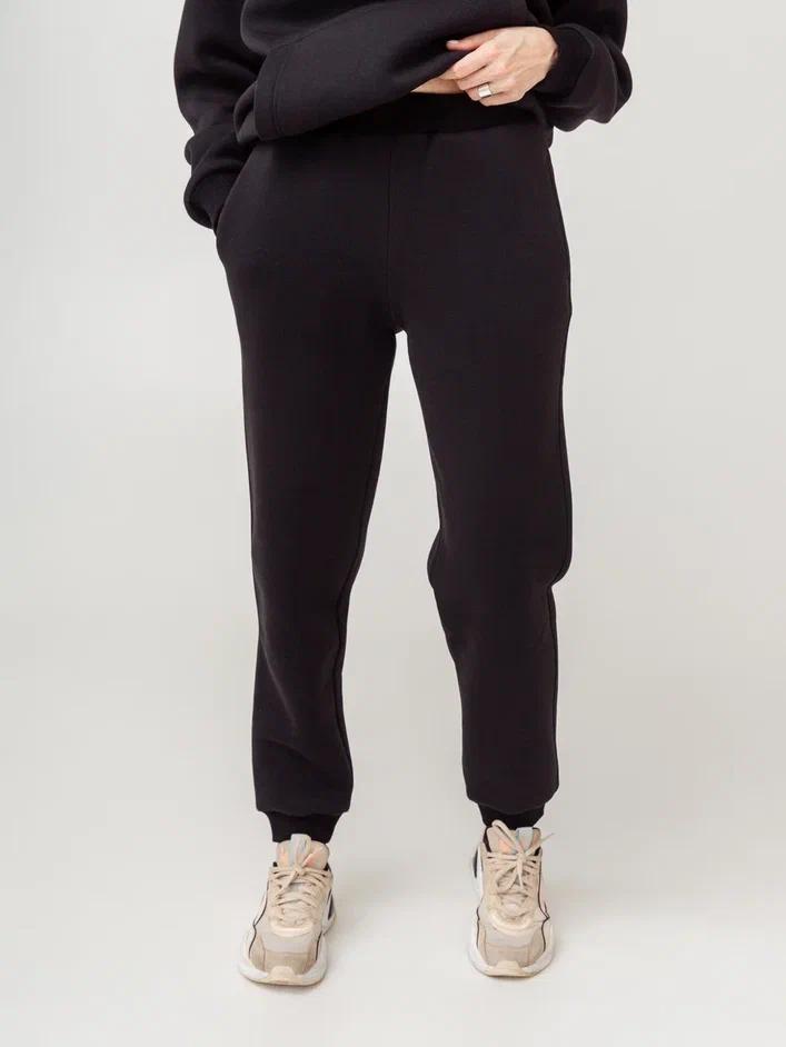 Брюки утепленные унисекс черные