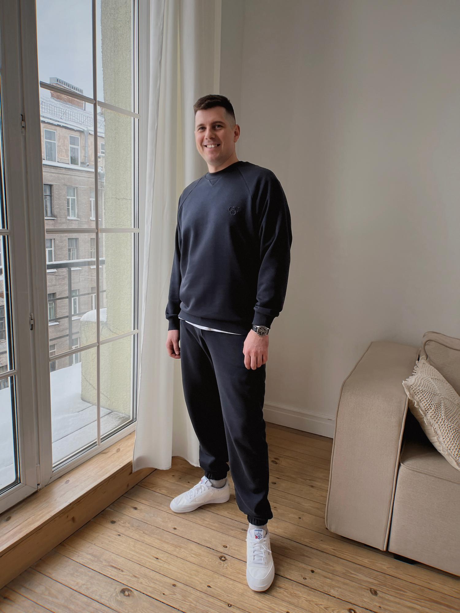 Брюки "COU" графит