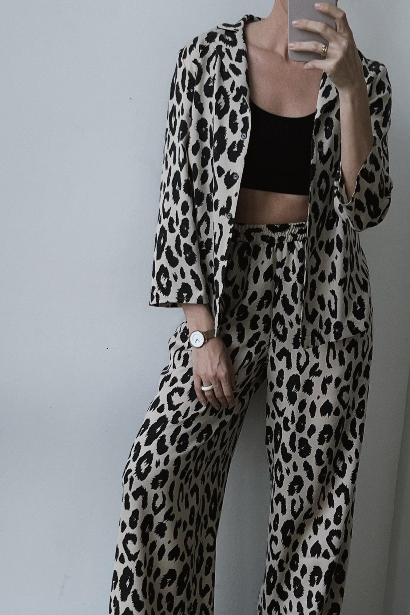 Брюки палаццо лео