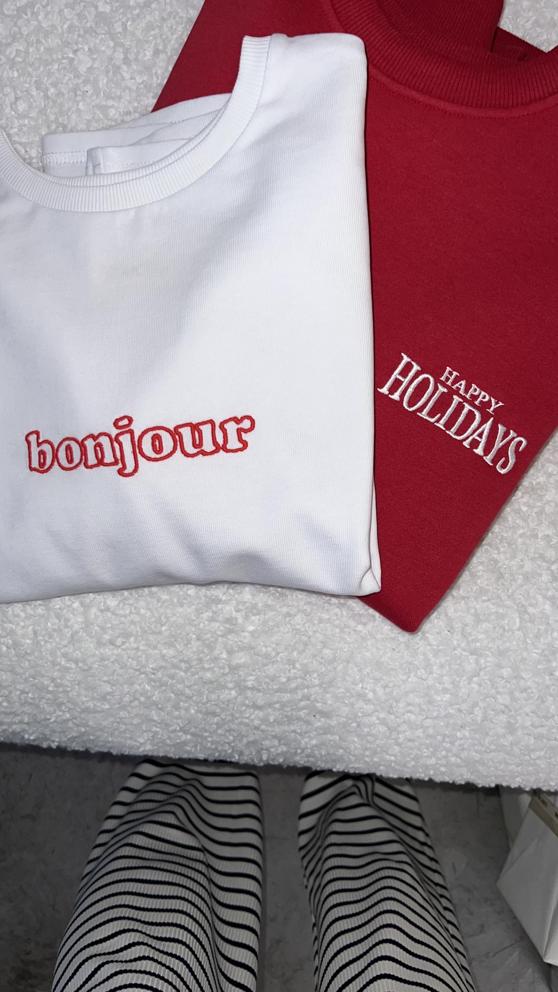 Футболка bonjour