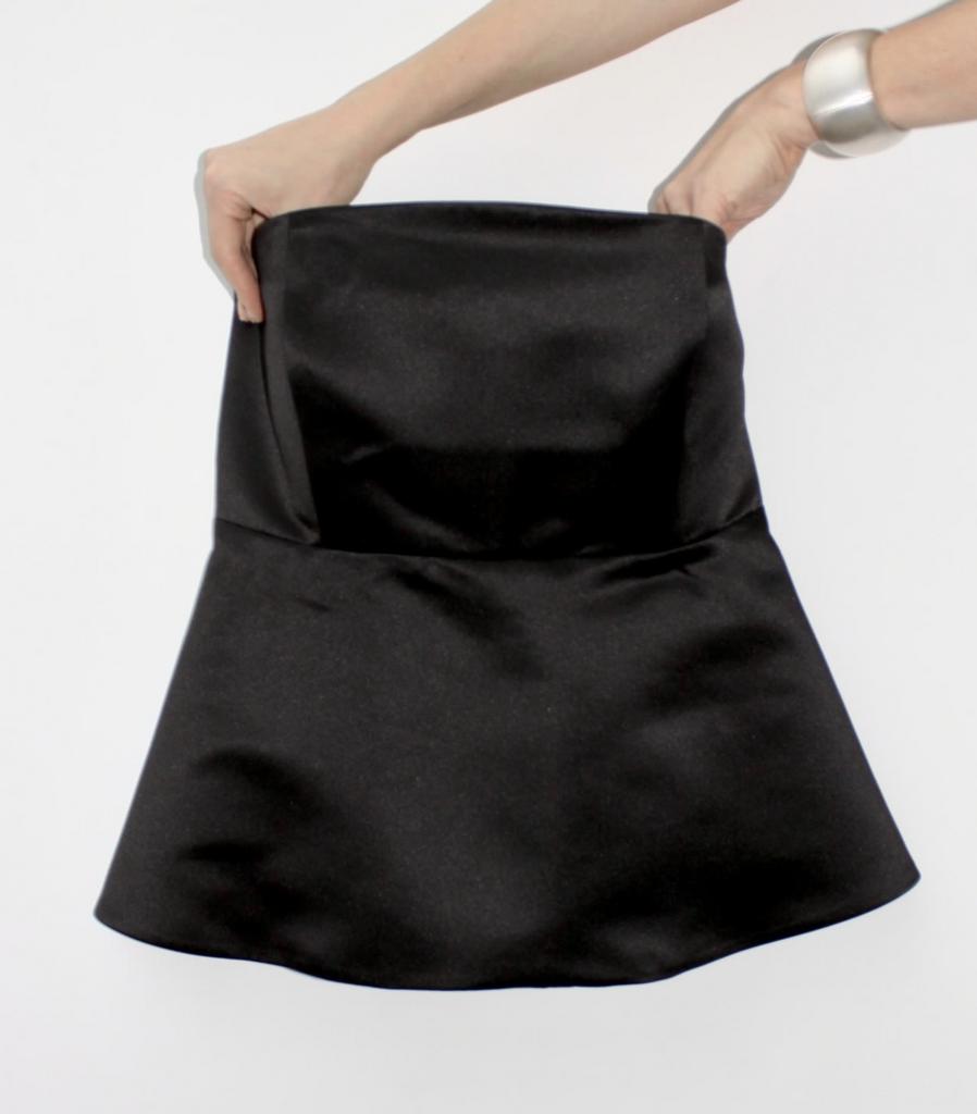 Топ корсетный с баской