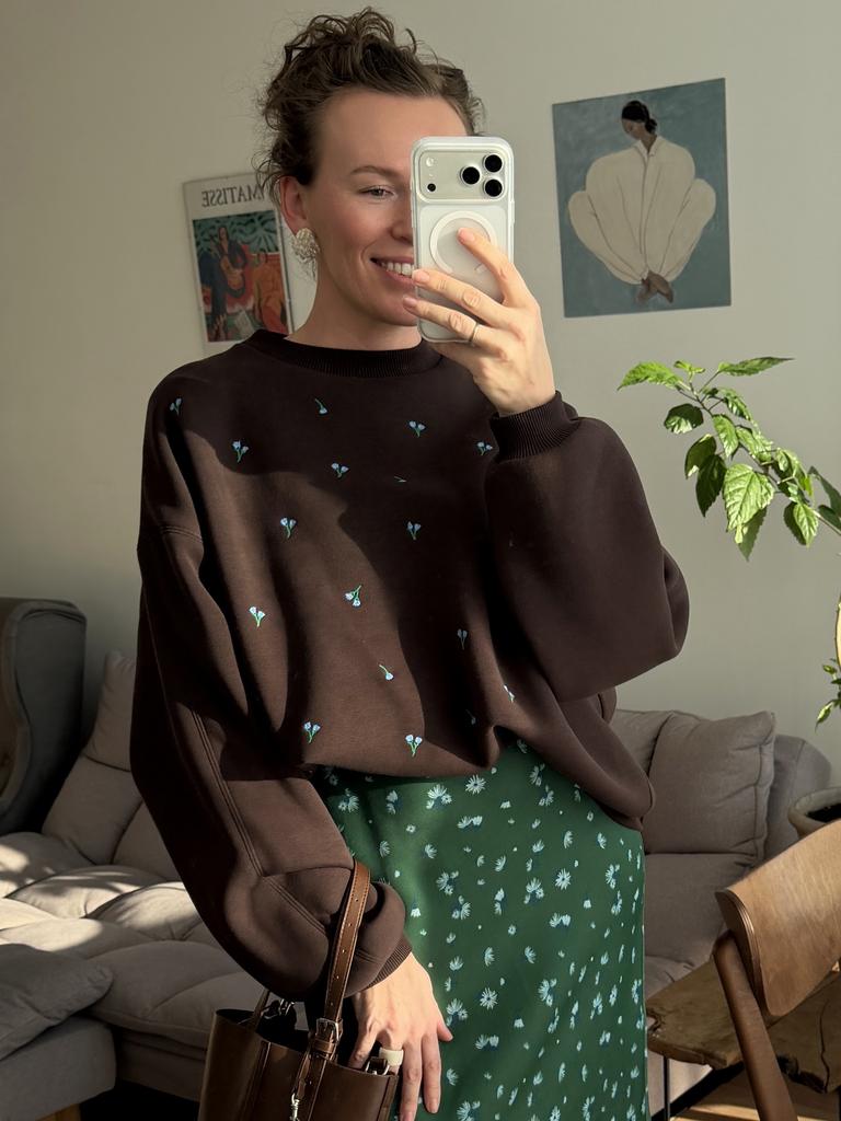 Свитшот "Бруннера" шоколадный